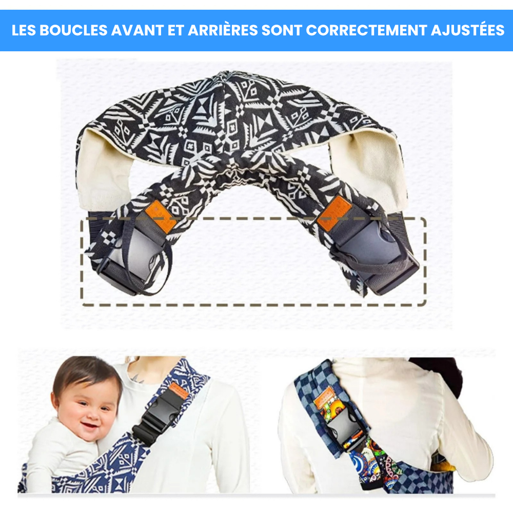DuoFlex - Porte-Bébé alliant Confort & Polyvalence